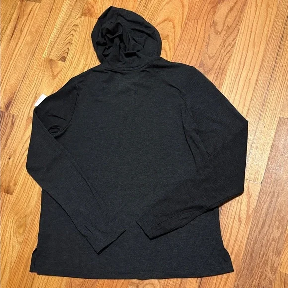 NWT Free Fly Women’s Bamboo Flex Hoodie in Heather Black; Size Small - Picture 3 of 6